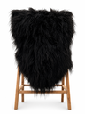 FOURRURE DE MOUTON NOIRE