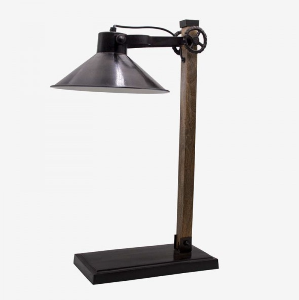 LAMPE DE TABLE en bois