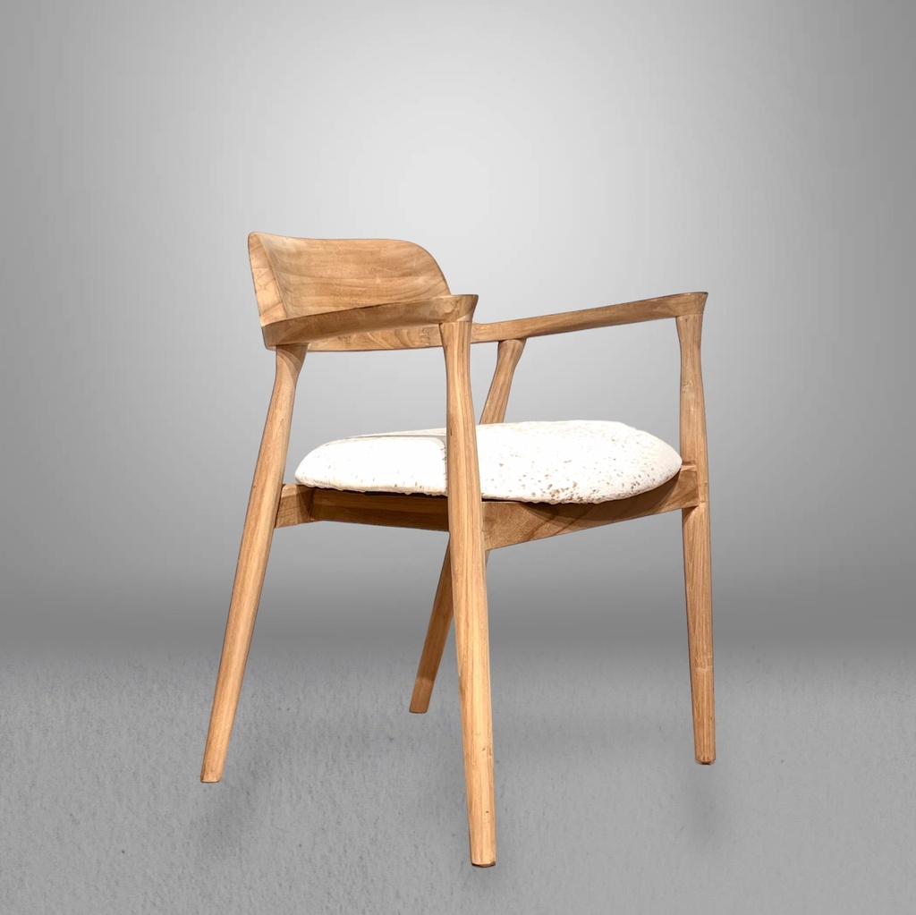 FAUTEUIL NORDIQUE Peau de vache