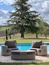 FAUTEUIL D'ANGLE DROIT SAINT-TROPEZ