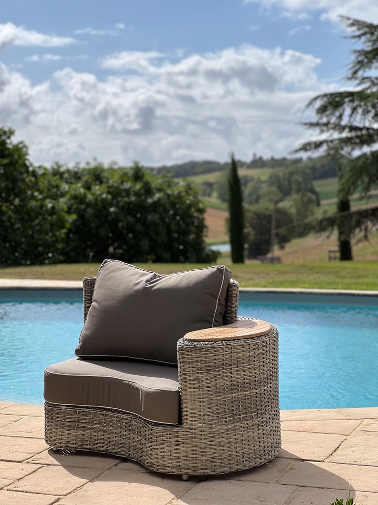 FAUTEUIL D'ANGLE GAUCHE SAINT-TROPEZ