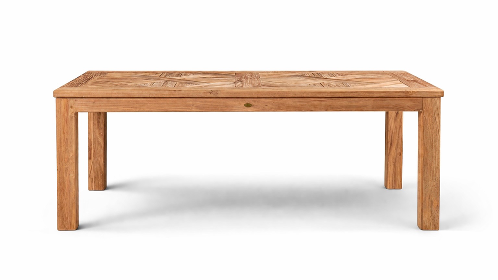 TABLE EXTENSIBLE KING (95 x 160 / 210 /260 x 75H Cm, Teck recyclé)